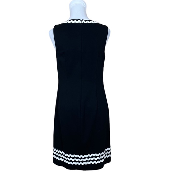 NWT Talbots “Ponte” Shift Dress With Trim - Picture 4 of 10